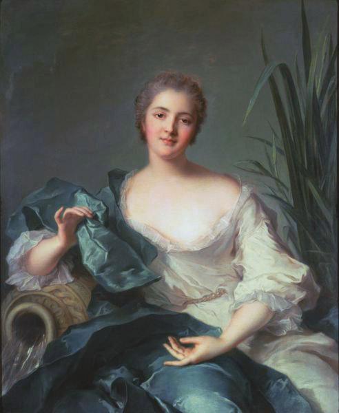 Jjean-Marc nattier Portrait of Madame Marie-Henriette-Berthelet de Pleuneuf